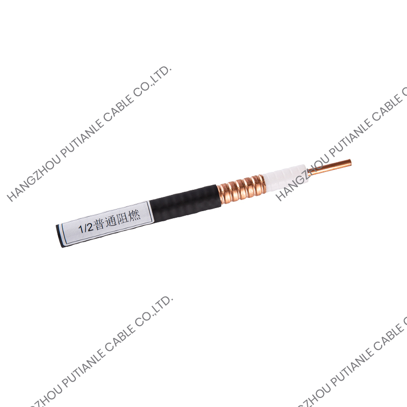 Tubo de cobre com corruagem anular de 1/2 "de 1/2" ohm de 50 ohm de cabo coaxial