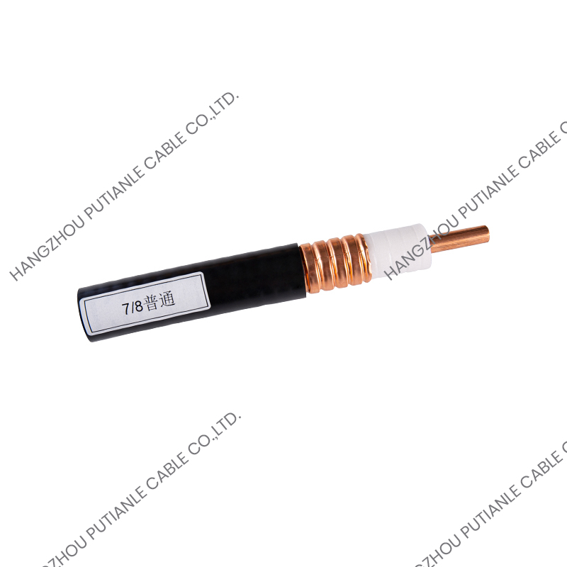 Tubo de cobre de corrugado anular de 7/8 "de 7/8 ohm de 50 ohm